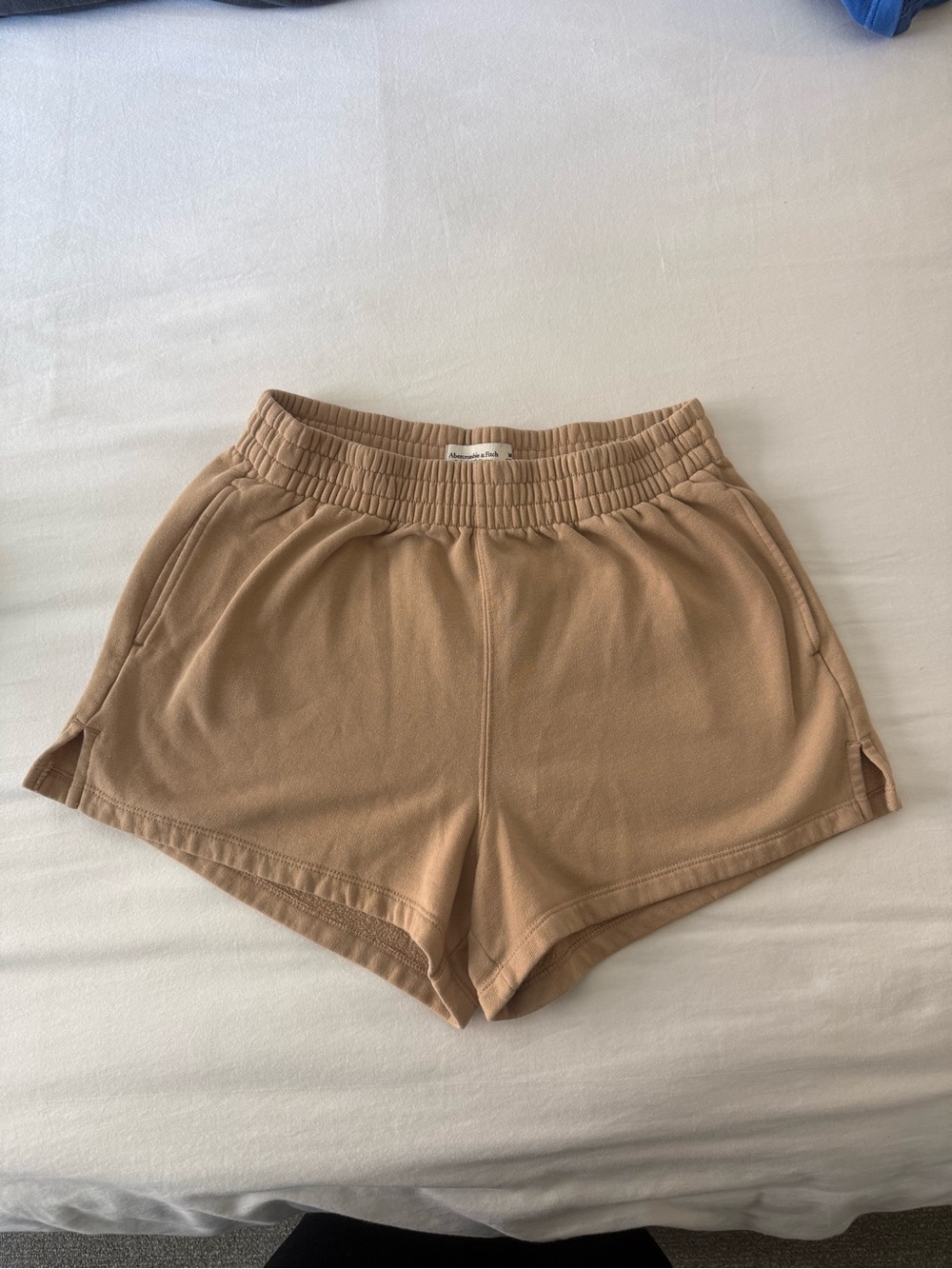 Abercrombie Women’s High-Waist Shorts Tan